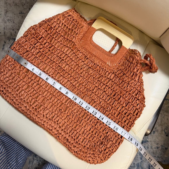 Raffia Tote Bag - Picture 4 of 6